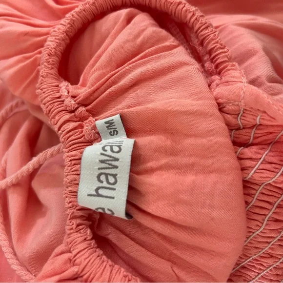 Naia Dress in Dusty Rose & White Gradasi - Picture 6 of 6